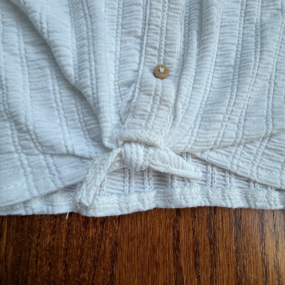 NWOT Zara Ruffled Tank Top Sz 5 - Picture 4 of 7